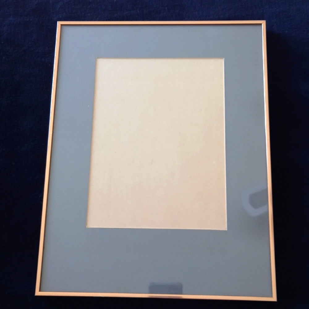 Watercolor picture frame